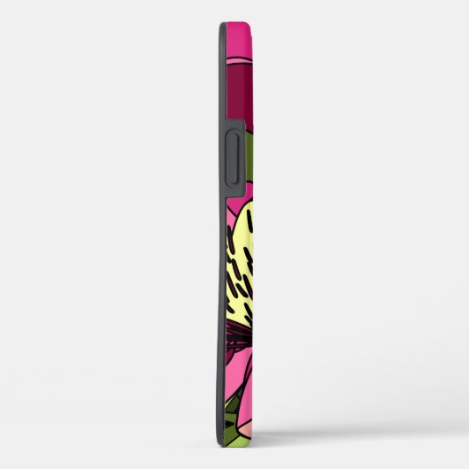 Goldfinch und Blume Case-Mate iPhone Hülle (Rückseite / Rechts)