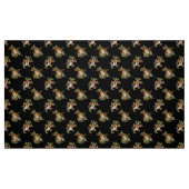 Goldfinch und Chaffinch auf Blatt Stoff (Fat Quarter (45,7 x 55,9 cm))