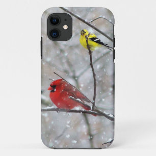 Goldfinch und Kardinal Case-Mate iPhone Hülle