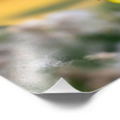 Goldfinch- und Thistle-Herbst Fotodruck (Ecke)