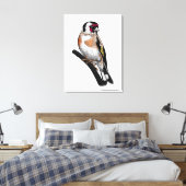Goldfinch zeichnend leinwanddruck (Insitu (Schlafzimmer))