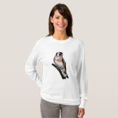 Goldfinch zeichnend T-Shirt (Vorne ganz)