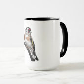Goldfinch zeichnend tasse (VorderseiteRechts)