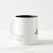 Goldfinch Zwei-Tone-Tasse Zweifarbige Tasse (Vorderseite Links)