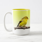 Goldfinch Zweifarbige Tasse (Links)