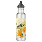 Goldfink-Wasserknappheit Edelstahlflasche (Links)