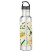 Goldfink-Wasserknappheit Edelstahlflasche (Rückseite)