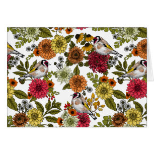 Goldfinken im Garten