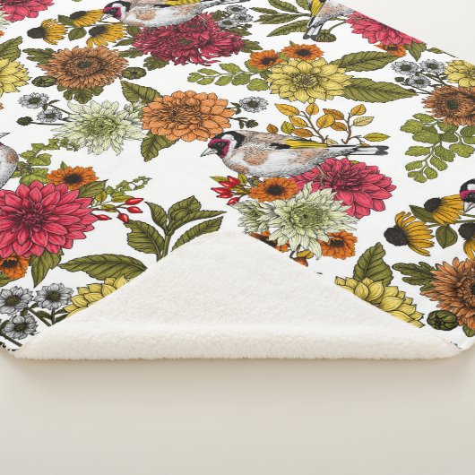 Goldfinken im Garten Sherpadecke (3/4)