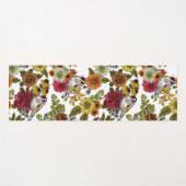 Goldfinken im Garten Yogamatte (Vorderseite (Horizontal))