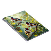 Goldfinken Notizblock (Rechte Seite)