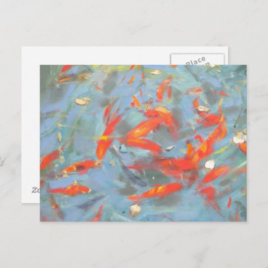 Goldfisch 2010 2 postkarte (Vorne/Hinten)