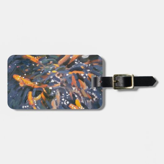 Goldfisch 2010 gepäckanhänger (Vorderseite horizontal)