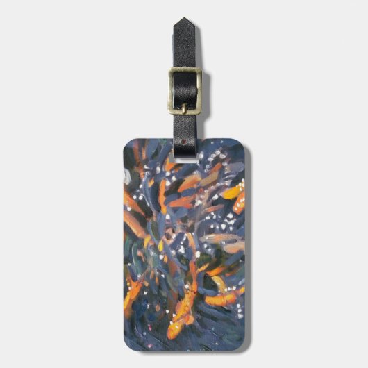 Goldfisch 2010 gepäckanhänger (Vorderseite vertikal)