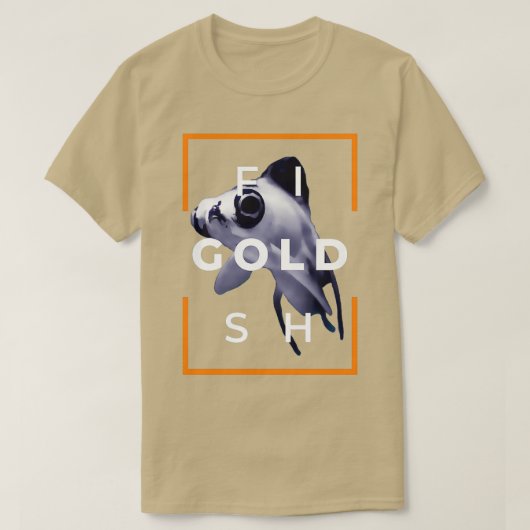 Goldfisch 34 T-Shirt (Design vorne)