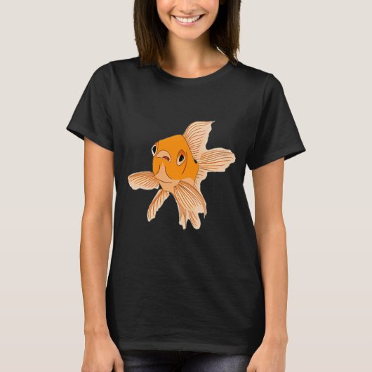 Goldfisch 3 T-Shirt (Vorderseite)