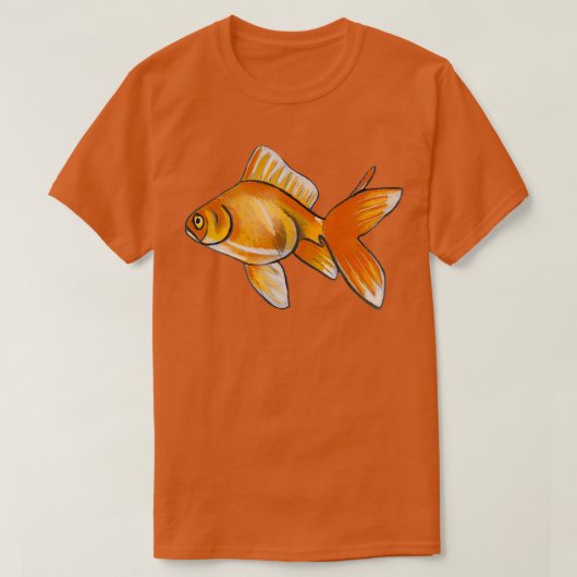 Goldfisch 40 T-Shirt (Design vorne)