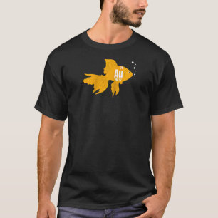Goldfisch Angeln Fischer Raglan T-Shirt