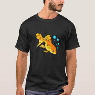 Goldfisch Aquaristik Hobby Süße Fische T-Shirt