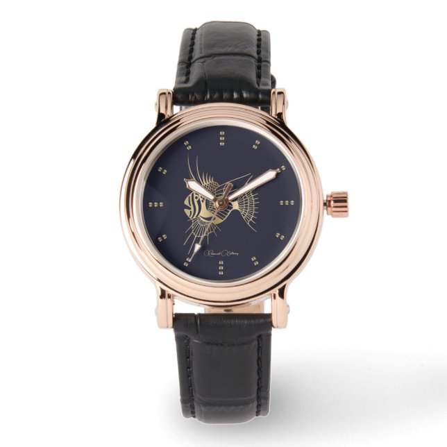 Goldfisch Armbanduhr (Vorderseite)