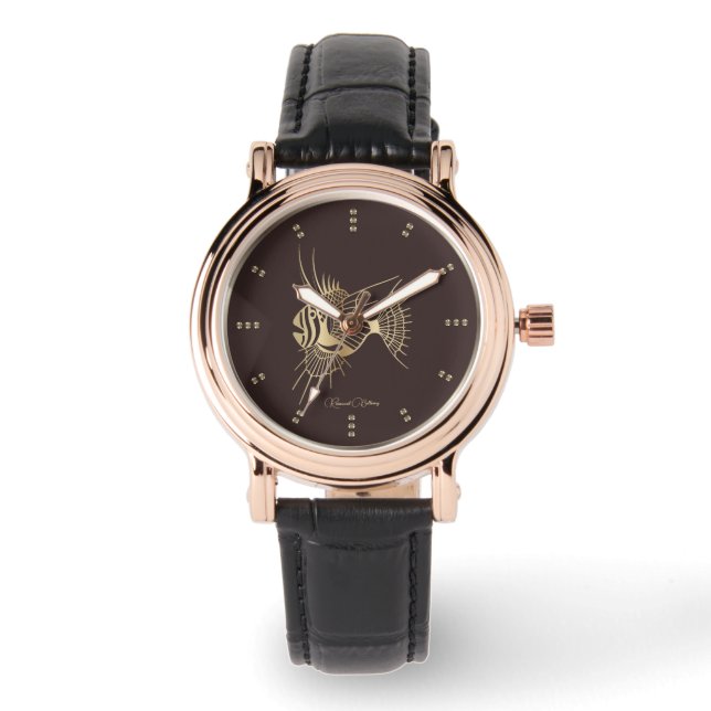 Goldfisch Armbanduhr (Vorderseite)