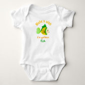 Goldfisch Baby Strampler (Vorderseite)
