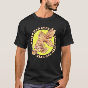 Goldfisch Bester Fisch Papa Je Papa Elterntier Hau T-Shirt
