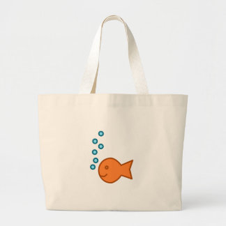 Goldfisch-Blasen Jumbo Stoffbeutel