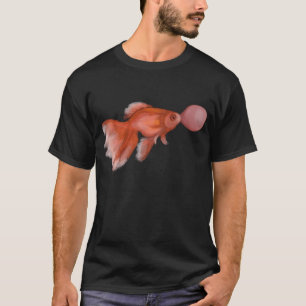 Goldfisch Bubble Gum Blase T-Shirt