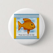 Goldfisch Button (Vorderseite)
