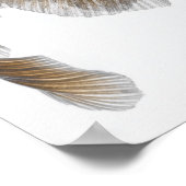 Goldfisch (Carassius auratus) 2 Poster (Ecke)