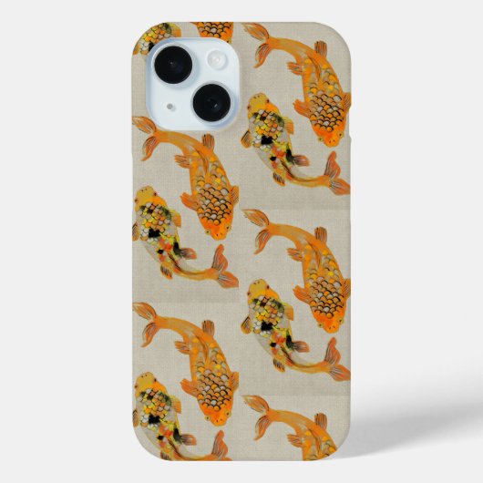 Goldfisch Case-Mate iPhone Hülle (Rückseite)