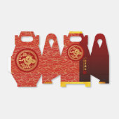 Goldfisch-Chinesische Schlange-Papierschnitt 2025 Geschenkschachtel (Ungefaltet)