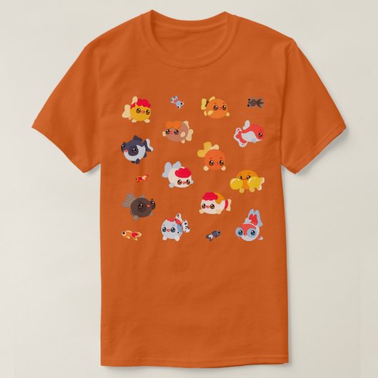 Goldfisch-Clipart T-Shirt (Design vorne)