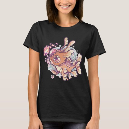 Goldfisch-Drache T-Shirt (Vorderseite)
