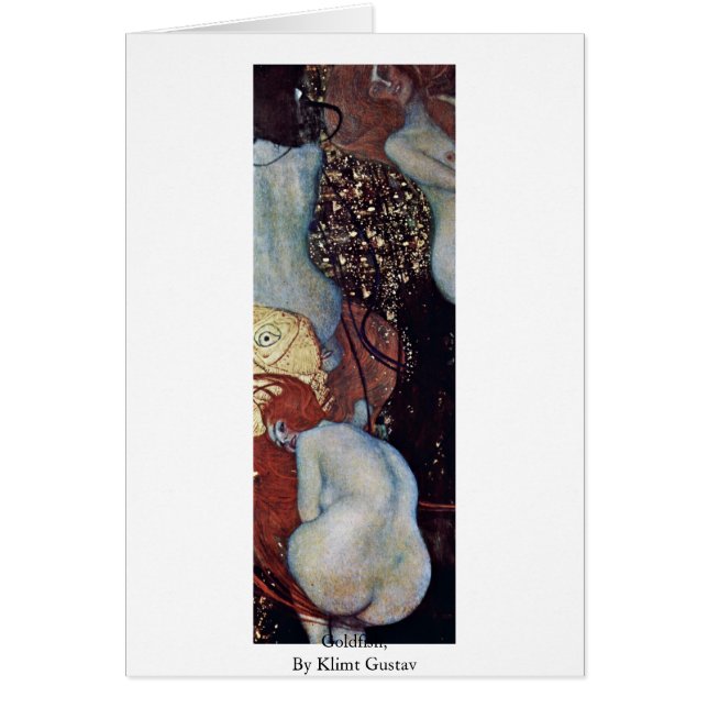 Goldfisch, durch Klimt Gustav (Vorne)
