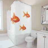 Goldfisch Duschvorhang (Beispiel)