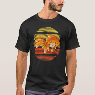 Goldfisch Fisch Vintage Retro Goldfisch T-Shirt