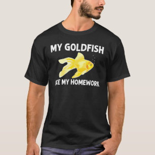 Goldfisch für Männer Frauen Gold Aquarium Fisch Ha T-Shirt