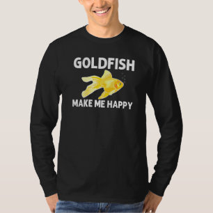 Goldfisch für Männer Frauen Gold Aquarium Fisch Ha T-Shirt