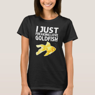 Goldfisch für Männer Frauen Gold Aquarium Fisch Ha T-Shirt