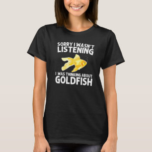 Goldfisch Für Männer Frauen Gold Aquarium Fisch Ha T-Shirt