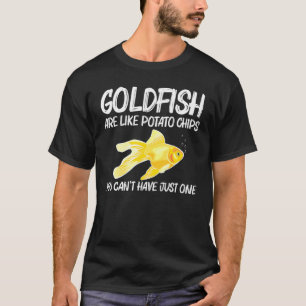 Goldfisch Für Männer Frauen Gold Aquarium Fisch Ha T-Shirt