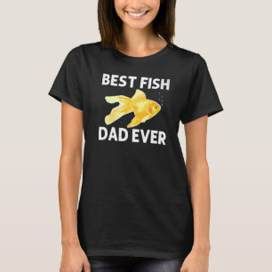 Goldfisch für Vater Männer Süßwasserfische T-Shirt