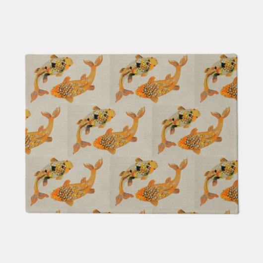 Goldfisch Fußmatte (Vorderseite)