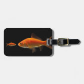 Goldfisch Gepäckanhänger (Vorderseite horizontal)
