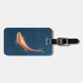 Goldfisch Gepäckanhänger (Vorderseite horizontal)