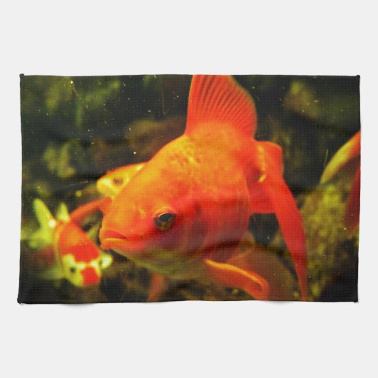 Goldfisch Geschirrtuch (Horizontal)