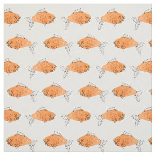 Goldfisch-Gewebe Stoff