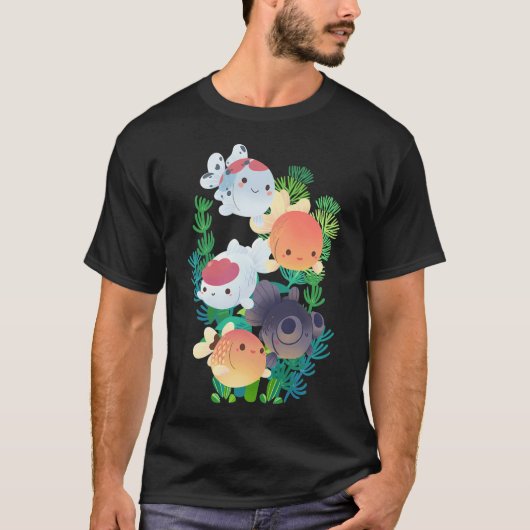 Goldfisch-Gruppe T-Shirt (Vorderseite)